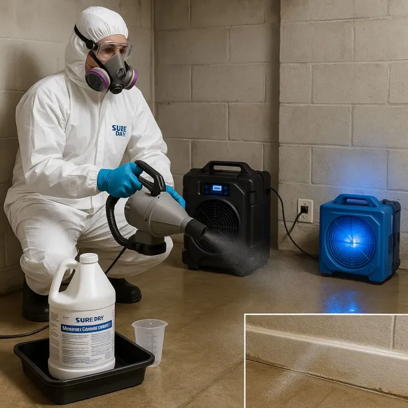 Sanitization and Odor Removal process in Titusville, PA