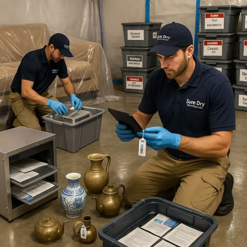 Content Protection and Restoration process in Titusville, PA
