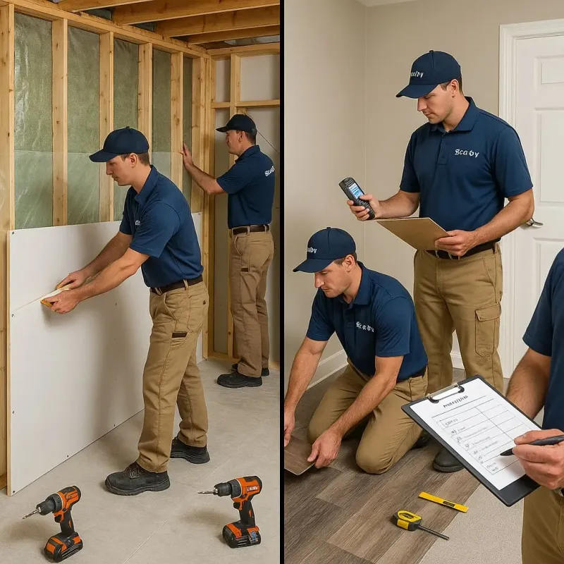 Repairs and Reconstruction process in Titusville, PA